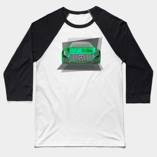 Sports Car Illustration Baseball T-Shirt